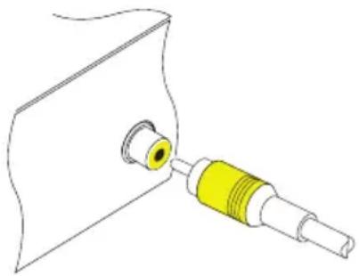 TOPFIELD TBC-2010 - To use the Composite video output - 1