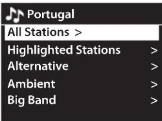 Portugal All Stations > Highlighted Stations > Alternative > Ambient > Big Band >