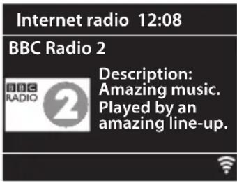 Internet radio 12:08 BBC Radio 2 Description: Amazing music. Played by an amazing line-up.