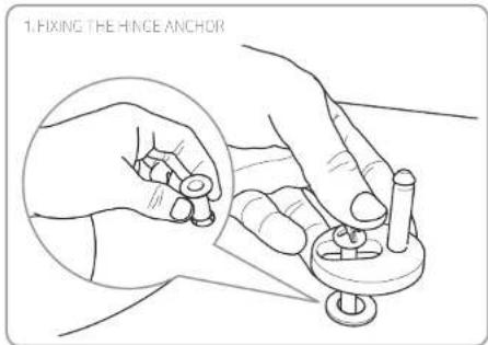 1. FIXING THE HINCE ANCHOR
