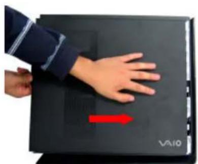 SONY Vaio VGC-RB13M - VGC-RBxx Series Optical Disk Drive Upper Replacement Instructions - 8
