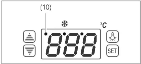 Hanseatic SC-98W - Kontrollanzeigen - 1