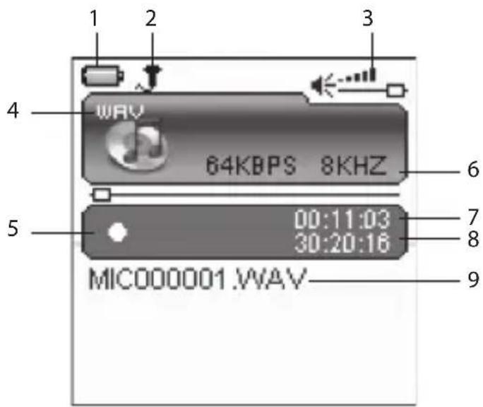 Logik L2GMP409 - Voice Recording - 2