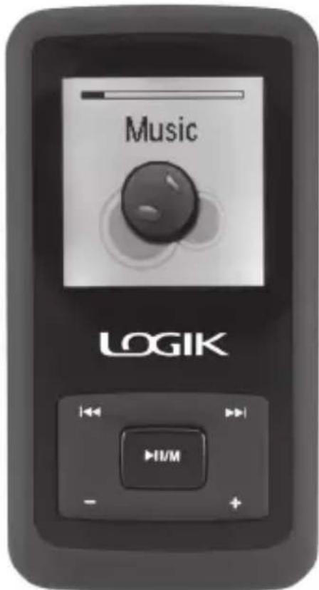Logik L2GMP409 - 2GB/4GB/8GB MP3 Player - 1