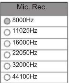 Logik L2GMP409 - Record Settings - 1