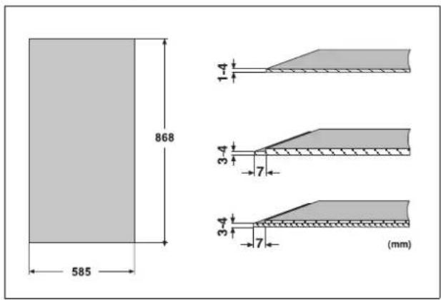 JUNO JKE4435 - Detaching the appliance door - 13