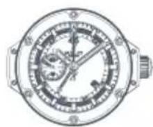 HUBLOT Big Bang Steel Diamonds 341.SX.130.RX.114 - For models 716/732/748 - 4