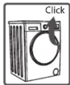 ECG EWF 1280 IDA+++ - Putting the laundry in the washing machine - 3