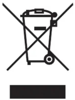 Guzzanti GZ-8504 - DISPOSAL OF USED ELECTRICAL AND ELECTRONIC EQUIPMENT - 1