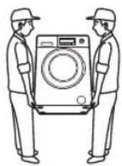 PANASONIC NA-127VB6WGB - Carrying the appliance - 1