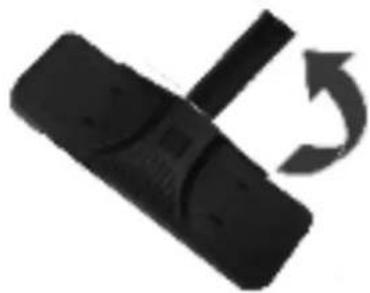 Black rectangular object with a curved arrow indicating rotation or refresh (no text or symbols)