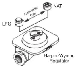 Summit TTM21027BRSW - Convertible Pressure Regulator - 1