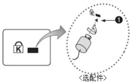 SAMSUNG HG32AB670BJXXR - Kensington 防盗锁 - 1