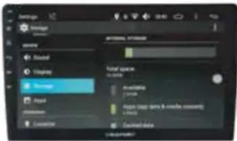 Settings Storage Name: Desktop Display Storage App1 Application Environment Antennatal Settings Focal space in GB/s Available Current App1 (app1 (para & create movement) (100%) Couchable space Couchable space