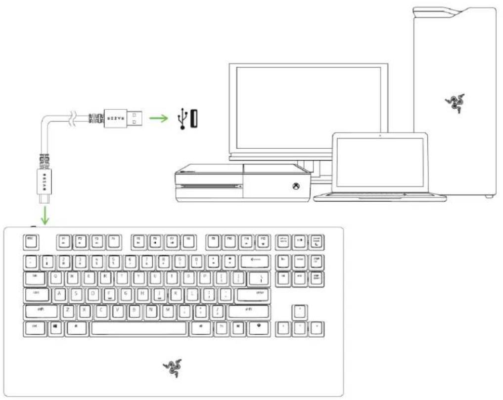 RAZER Turret for Xbox One - 拉出托盘时 - 10