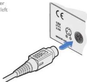er left 12V 2.4A CE 100000 15V