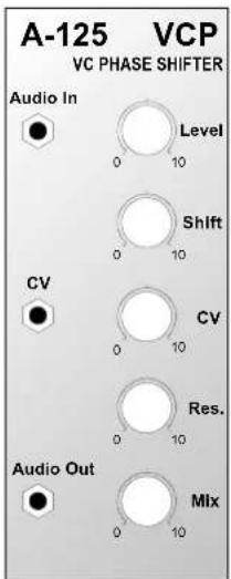 Doepfer A-125 - Patch-Sheet - 2