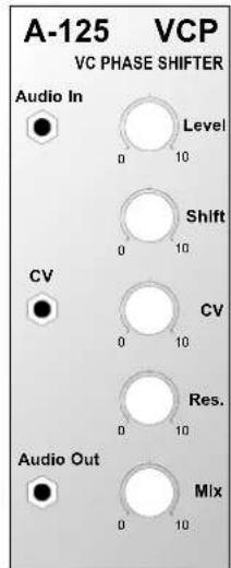 Doepfer A-125 - Patch-Sheet - 3