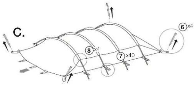 Vango Joro 450 - TAKING DOWN & PACKING - 3