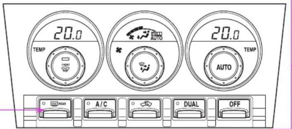 20.0 TEMP A/C DUAL OFF 20.0 TEMP AUTO