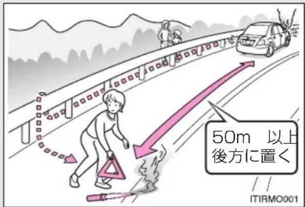 50m 以上 後方に置く ITIRMO001