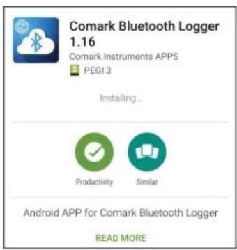 Comark COMBT1 - Download and Install APP from the Google Play Store - 5