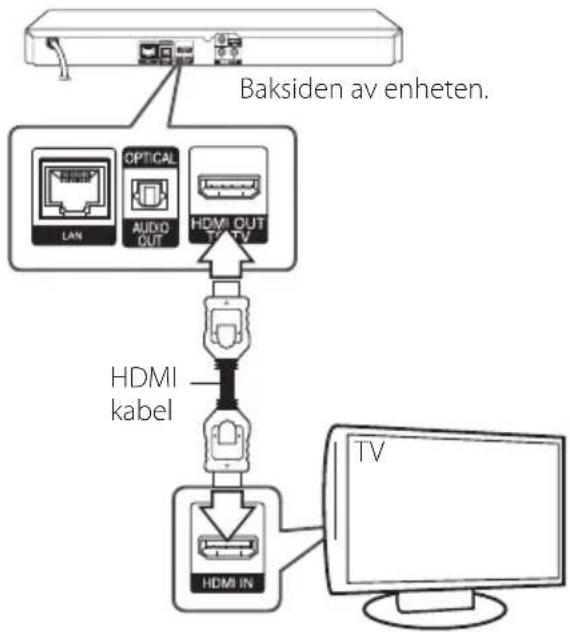LG BP620N - HDMI tilkobling - 1
