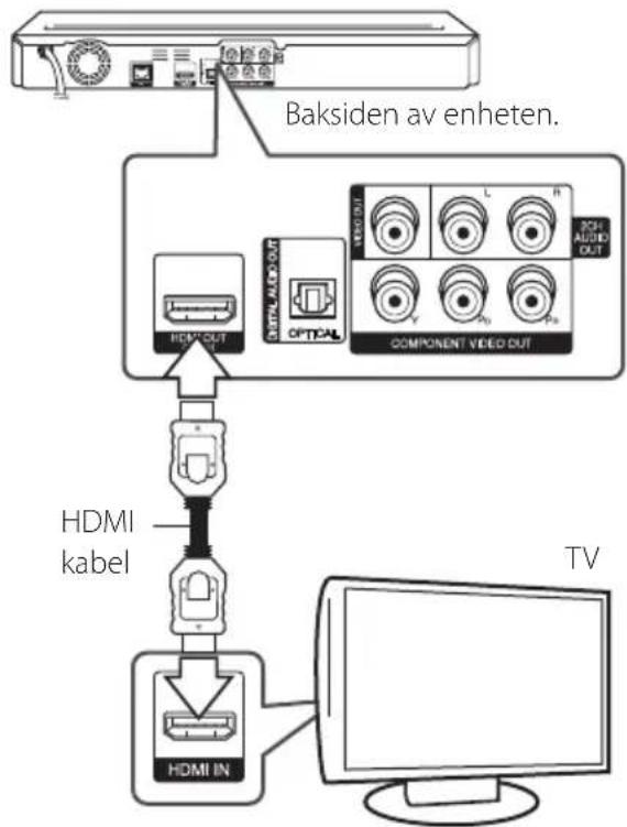 LG BD670N - HDMI tilkobling - 1
