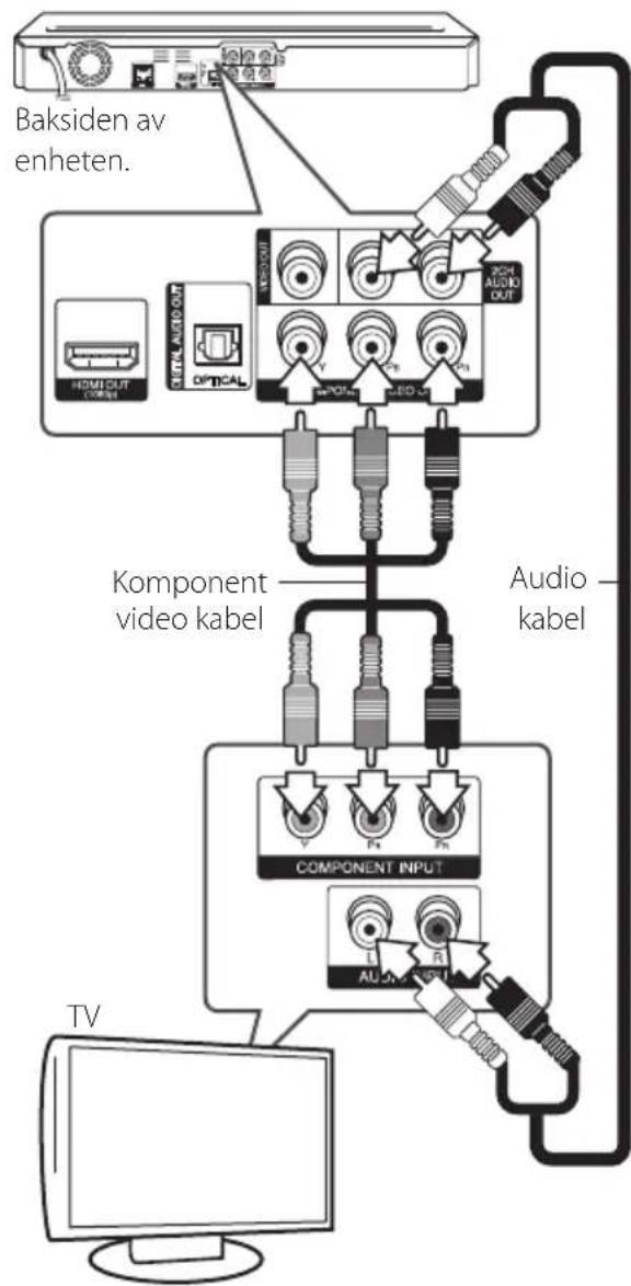 LG BD670N - Component video-tilkopling - 1