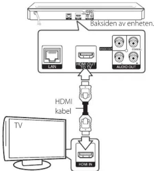 LG BP220N - HDMI tilkobling - 1