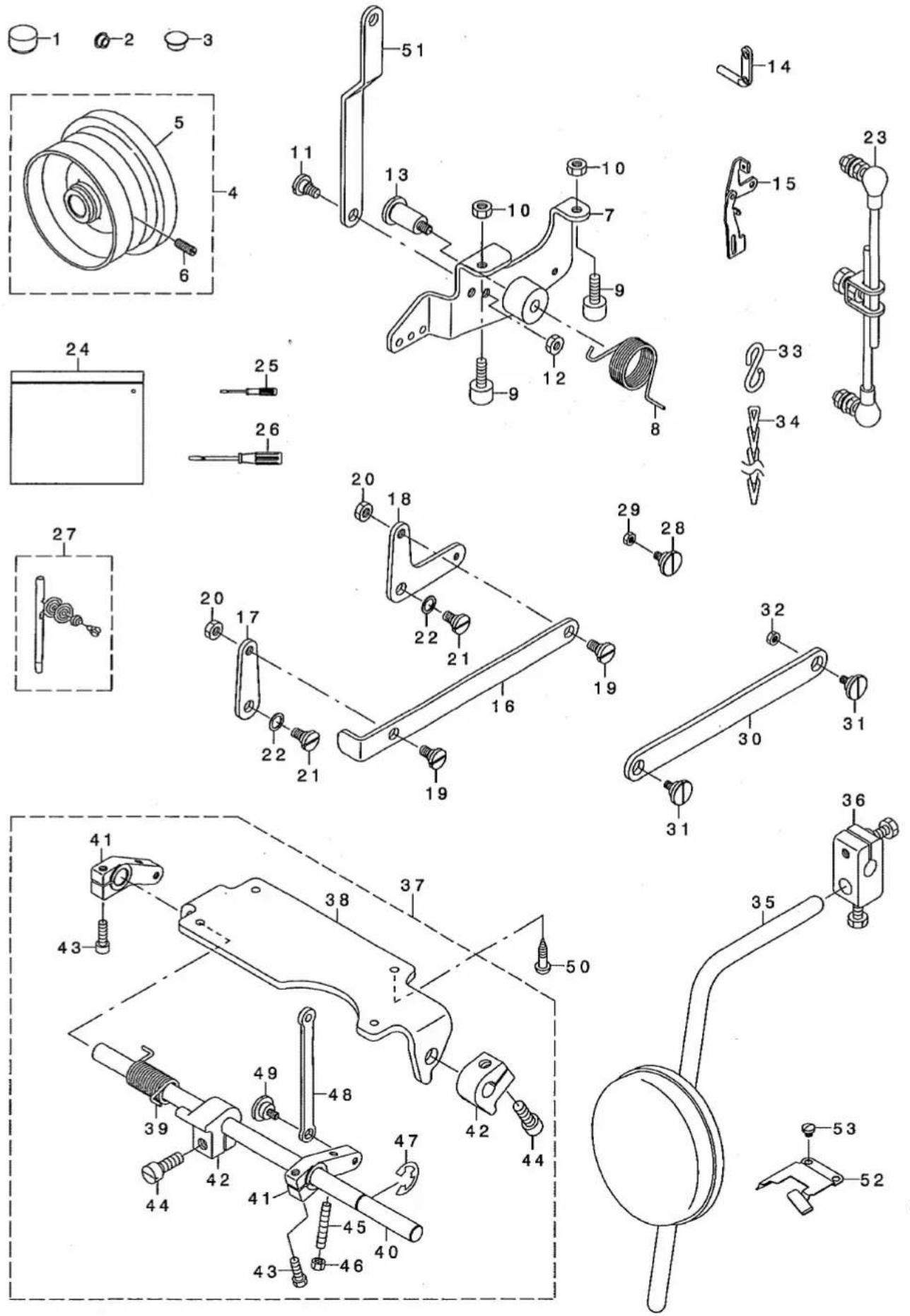 Union Special DLN6390 - ACCESSORIE PARTS COMPONENTS - 2