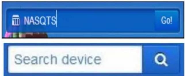 NASQTS Go! Search device