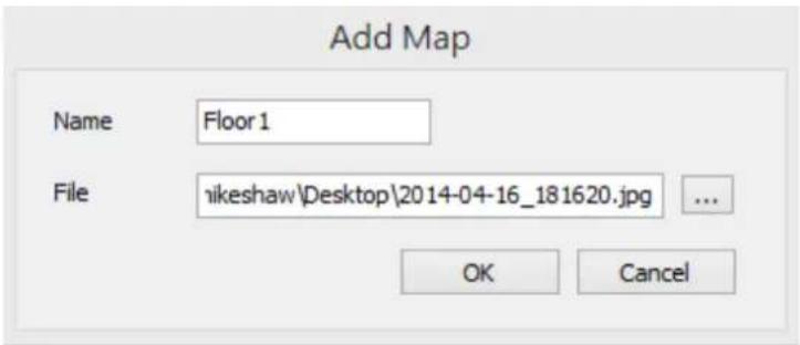 Add Map Name Floor 1 File nikeshaw\Desktop\2014-04-16_181620.jpg ... OK Cancel