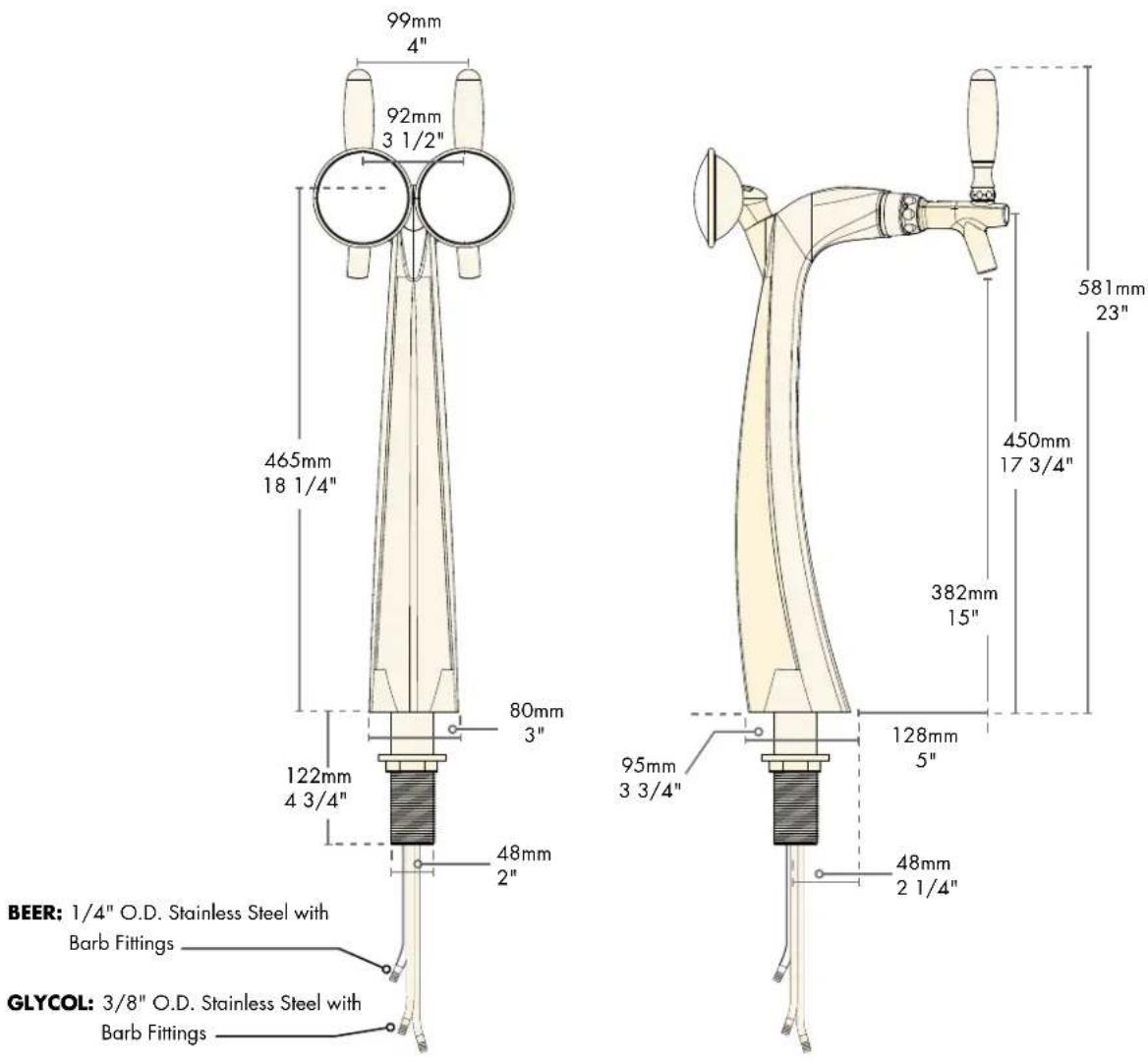 Micro Matic FALCO2 - Dimensions - 1