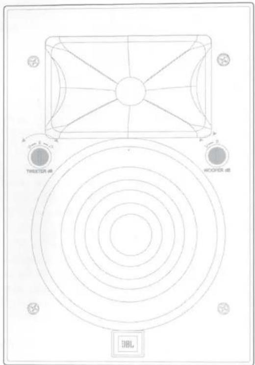 JBL Studio 6 66LCR - EQ SETTINGS (Bass and Treble Adjustment) - 1