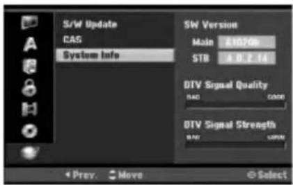 LG DBRH198P1 - System Information (systeminformasjon) - 1