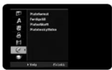 LG RH397C - Justere plateinnstillingene - 1