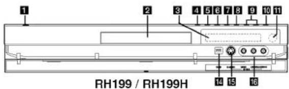 1 2 3 4 5 6 7 8 9 10 11 RH199 / RH199H 14 15 16