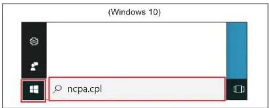 (Windows 10) ncpa.cpl