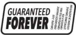 GUARANTEED FOREVER GARANTIE A VUE OUVERGRATTE GARANTIE GARANTIE DE POU PUNA GUARIZA A VUE LEYERENZANIE GARANTIE OUVERAN LIM DOCHVOTINUM