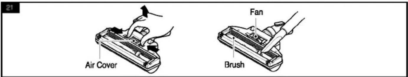 21 Air Cover Fan Brush