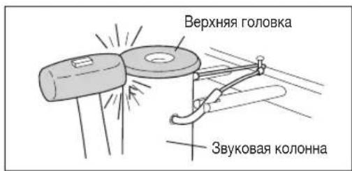 Верхняя головка Звуковая колонна