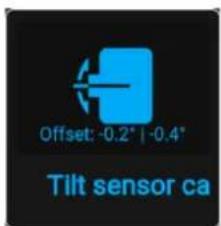 Offset: -0.2° | -0.4° Tilt sensor ca