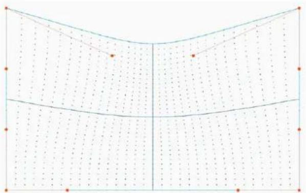 Barco M4K15 - Symmetric bow correction - 6