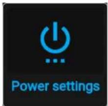 Power settings