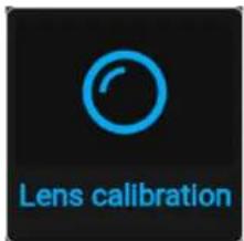 Lens calibration