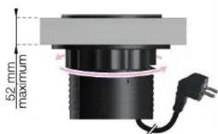52 mm maximum
