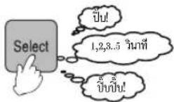 HITACHI R-V550PD - การยกเลิกใช้เสียงเตือนและเสียงปุ่มกด การเริ่มใช้เสียงเตือนแล - 1