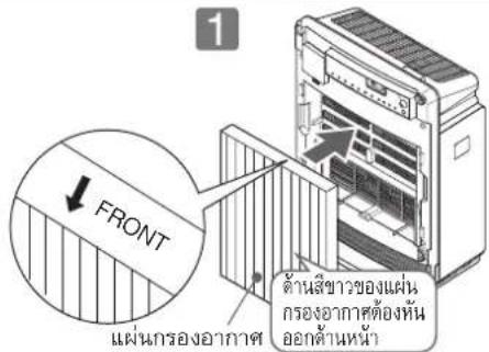 HITACHI EP-NZ50J - การเปลี่ยนแผ่นกรอง - 3