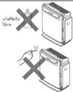 HITACHI EP-NZ50J - เครื่องฟอกอากาศและฝากรอบ - 3